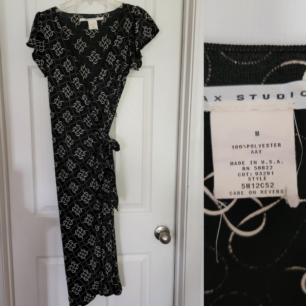 Max Studio wrap dress